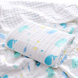 4 Layer Cotton Baby Muslin Bath Towel Childcare Cotton Muslin Blanket - AgapeStar