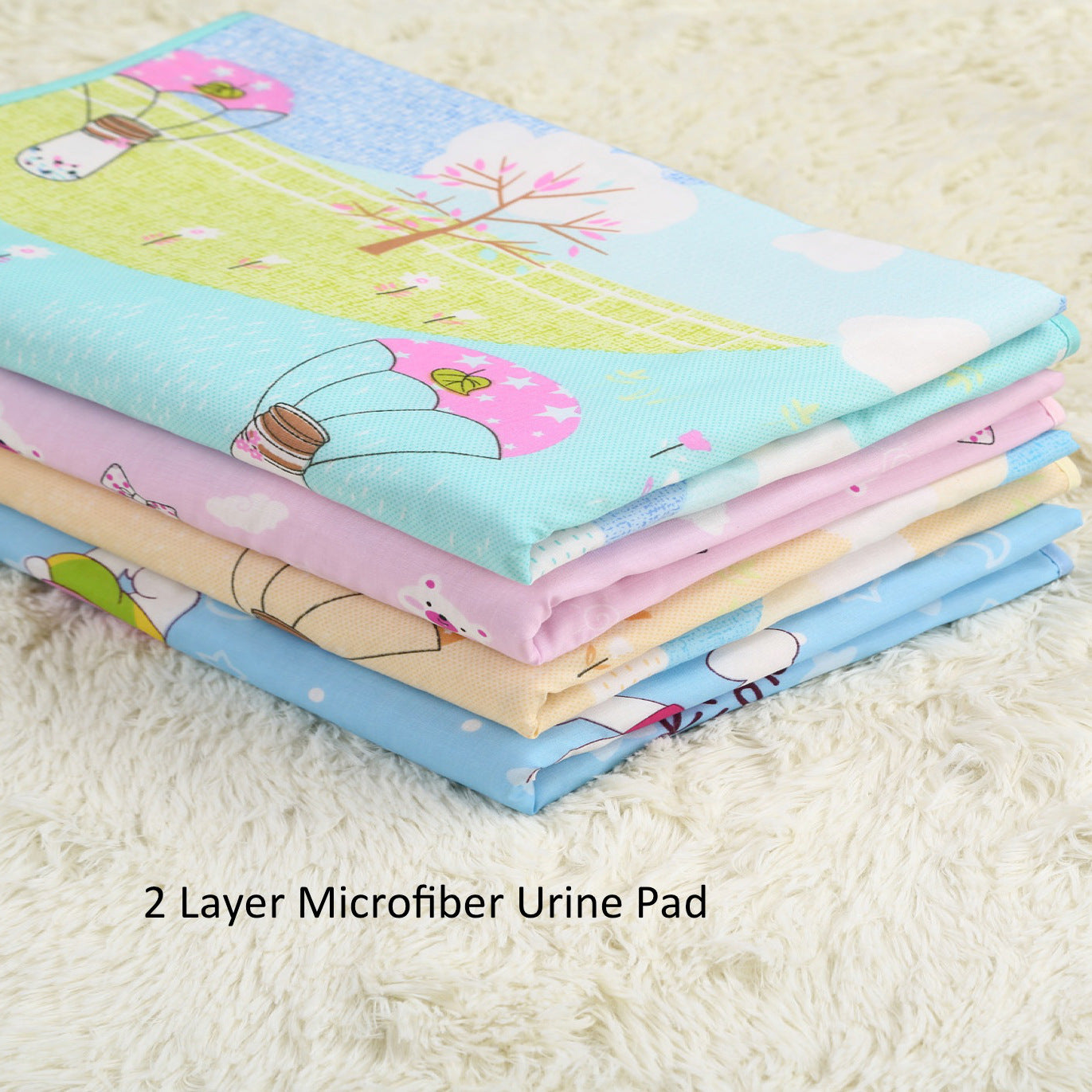 Waterproof Crib Sheet Baby Urine Changing Mat Cotton Reusable